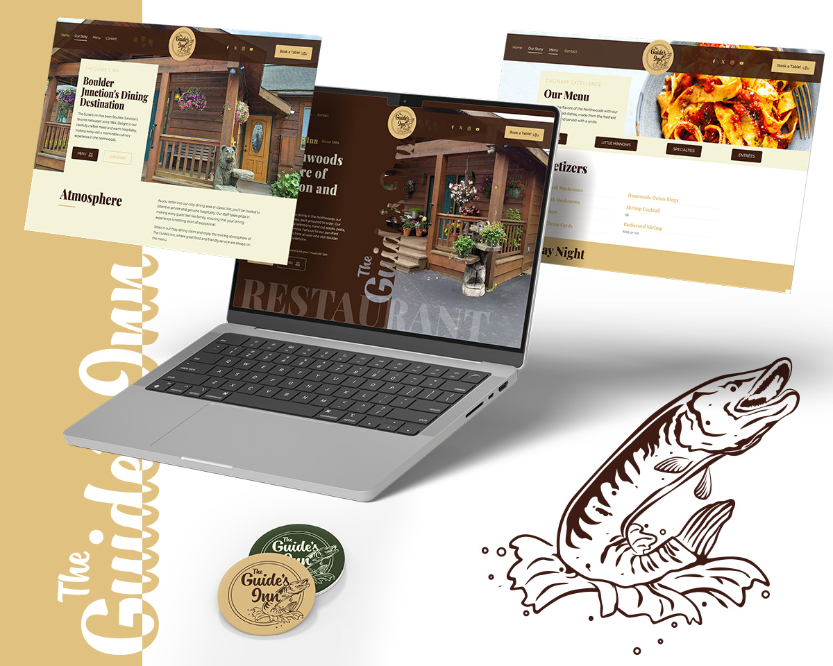 Branding & Web Design - The Guide's Inn
